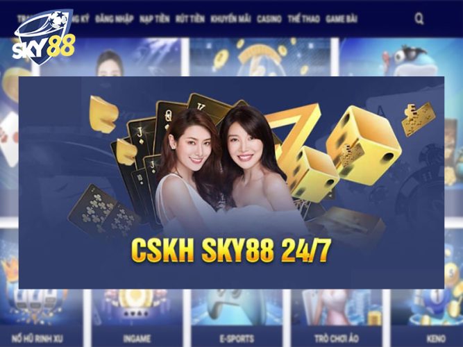 Hướng dẫn liên hệ Sky88